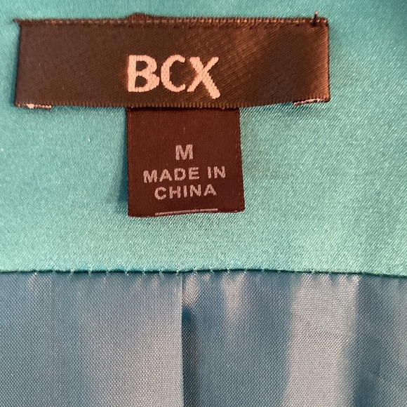 BCX ladies teal coat. Size m - Picture 5 of 5